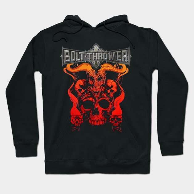 BOLT THROWER MERCH VTG Hoodie by StuckFindings